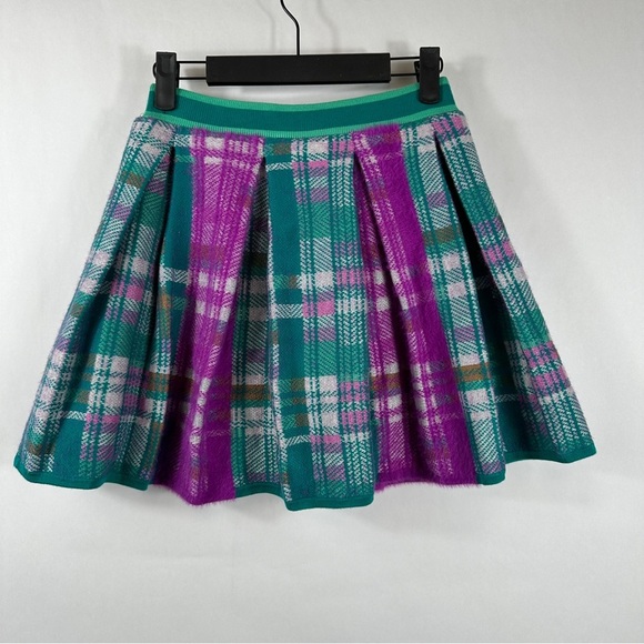 Maeve Pleated Knit Mini Skirt | Size XS - Picture 8 of 12